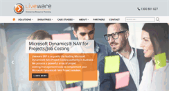 Desktop Screenshot of liveware.com.au
